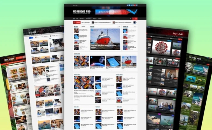 MoreNews Pro – Professional WordPress Theme for News Blog and Magazine Websites 2.0.0