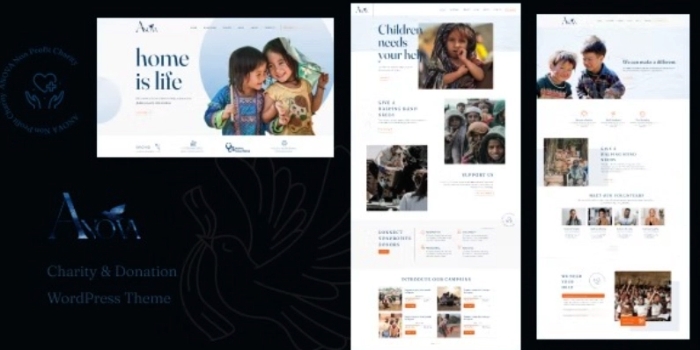 Anova - Charity & Donation WordPress Theme 1.0.1