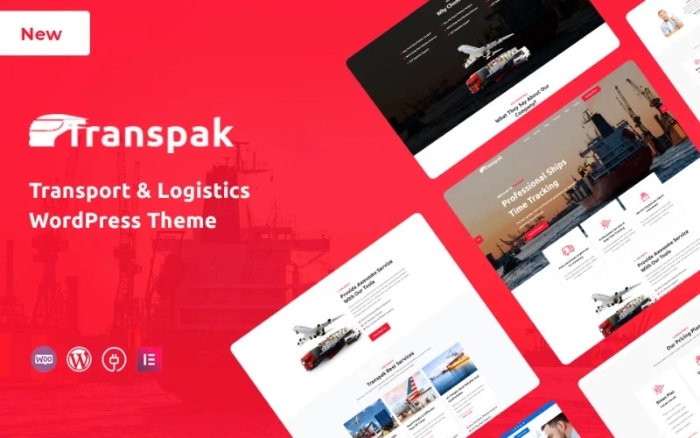 Transpak – Transport and Logistics Responsive WP Theme 1.0.0
