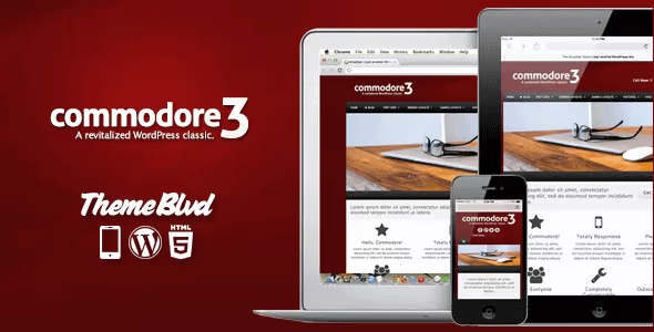 Commodore Responsive WordPress Theme 3.0.15
