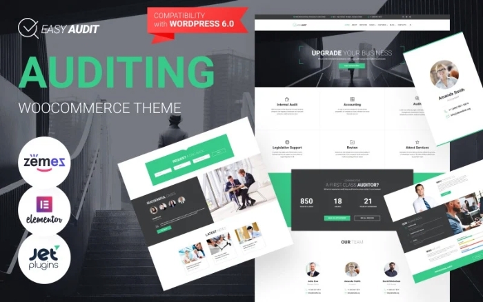 EasyAudit - Auditing WordPress Theme 1.0.1