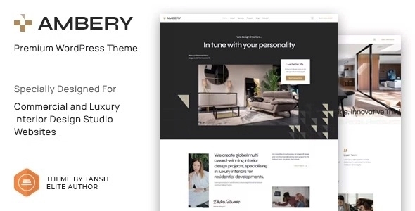 Ambery – Interior Design WordPress Theme 1.0.1