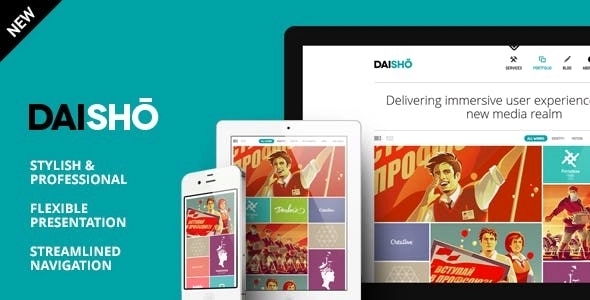 Daisho – Flexible WordPress Portfolio Theme 4.0