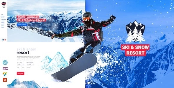 Snow Club – Ski Resort and Snowboard Classes WP Theme 1.1