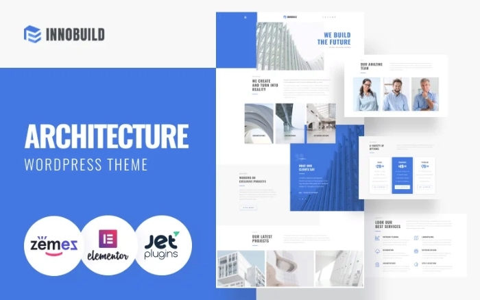 Innobuild – Solid And Reliable Architecture Design WP Theme 1.0.1