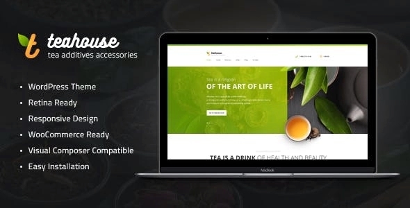 TeaHouse – Tea Store and Coffee Shop WordPress Theme 1.1