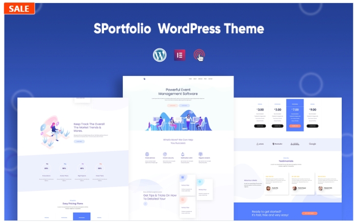 SPortfolio – Simple Minimalist Multi-Purpose WP Theme 1.0.0