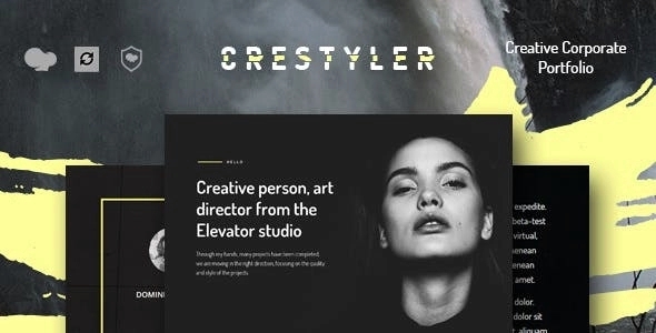 Crestyler – Creative Portfolio WordPress Theme 1.0