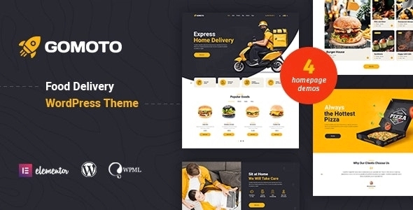 Gomoto – Food Delivery & Medical Supplies WP Theme 1.3.5