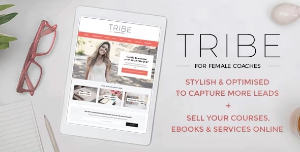 Tribe – Feminine Coach WordPress Theme 1.7