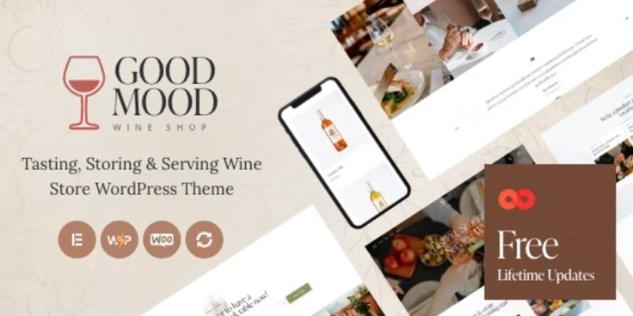 Good Mood – Wine Shop WordPress Theme 1.0.0