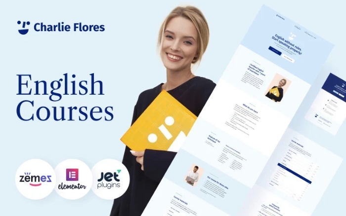 Charlie Flores – Teaching Portfolio Website WP Theme 1.0.1