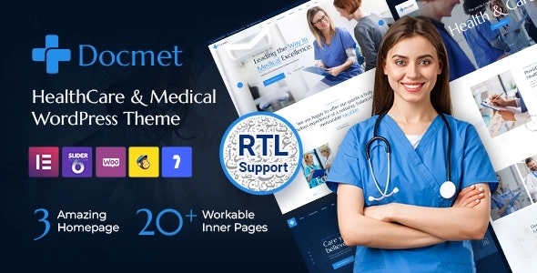 Docmet – HealthCare and Medical WordPress Theme 1.1