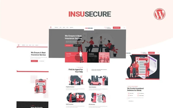 Insusecure Multipurpose insurance WP Theme 1.0.0