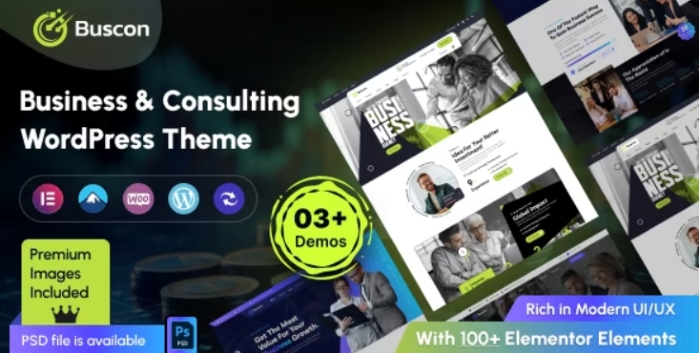 Buscon – Consulting Business WordPress Theme 1.0.1