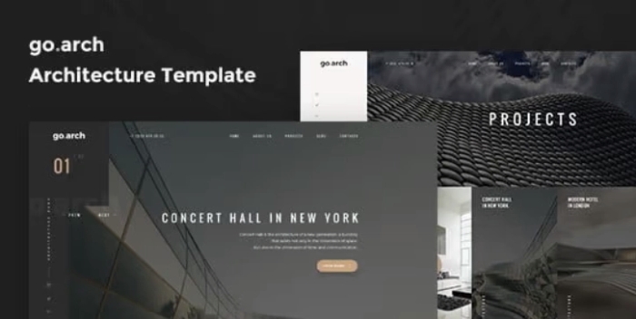 go.arch – Architecture and Interior WordPress Theme 1.2.8
