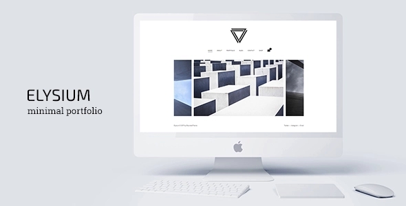 Elysium – Minimal WordPress Portfolio Theme 5.0.0