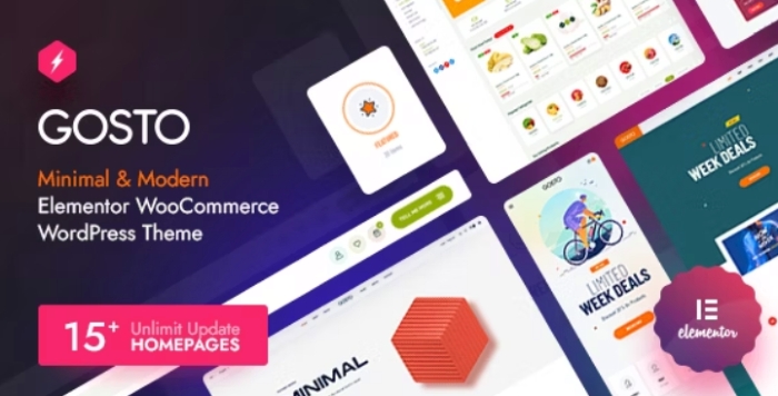 Gosto – Multipurpose eCommerce WP Theme 2.0
