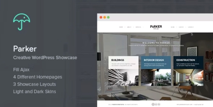 Parker – Creative WordPress Showcase