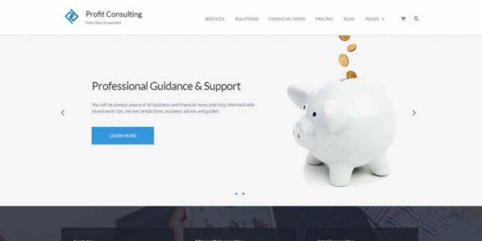 Profit – WordPress Accounting Theme 1.6.5