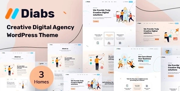 Dgita – Creative Digital Agency WordPress Theme 1.0
