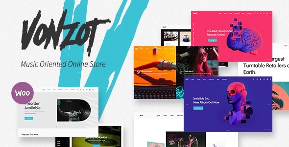 Vonzot – Music Oriented WooCommerce Theme 1.8.6