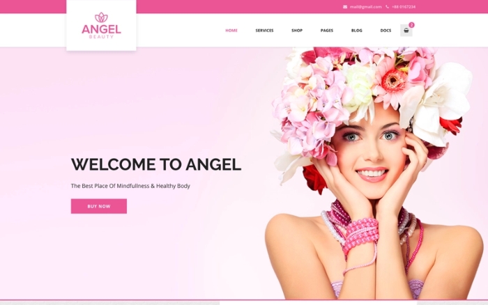 Angel – Beauty Salon Store WooCommerce WP Elementor Theme 1.3