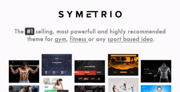 Symetrio – Gym & Fitness WordPress Theme – Health & Beauty 4.9.2