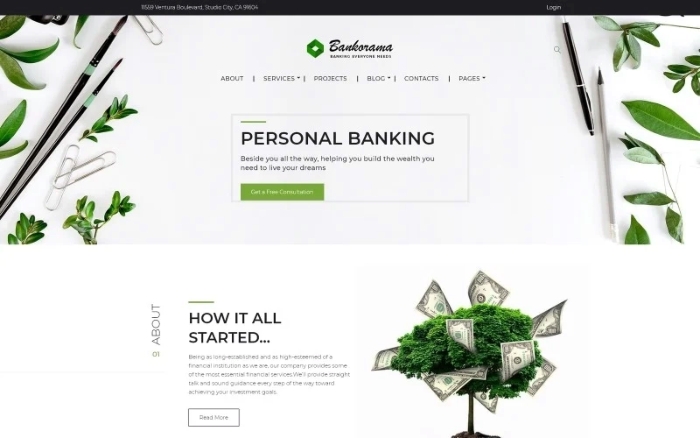 Bankorama – Bank WordPress Theme 1.0.0