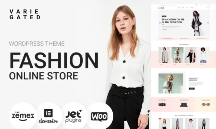Varie Gated – Fashion Online Store Elementor