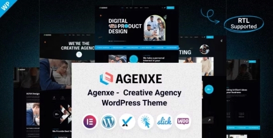 Agenxe – Creative Agency WordPress Theme 1.0.0