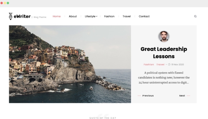 GretaThemes eWriter WP Theme