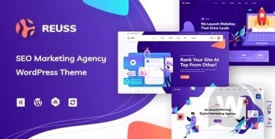 Reuss – SEO Marketing Agency WordPress Theme 1.0.5