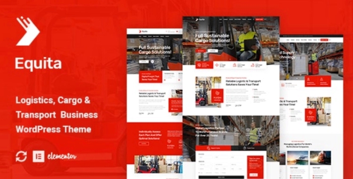 Equita – Logistics Cargo WordPress Theme 1.0.1