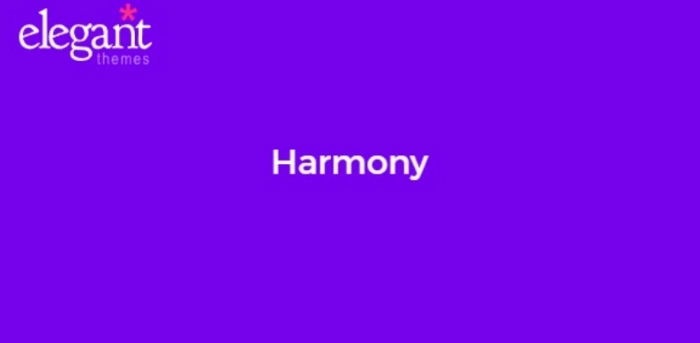 Elegant Themes Harmony 2.4.19