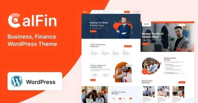 Calfin – Business Finance WordPress Theme 1.0.1