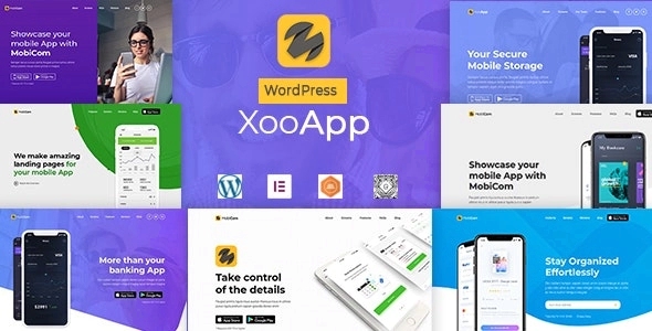 XooApp – App Landing Page WordPress Theme 2.0.8