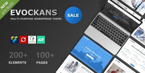 Evockans β Responsive Multi-Purpose WordPress Theme 1.1.7