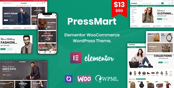 PressMart – Modern Elementor WooCommerce 1.2.4