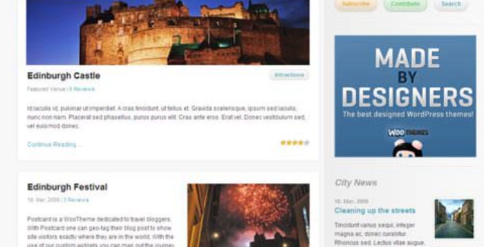 WooThemes City Guide Premium Theme 1.6.7