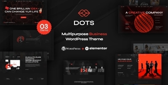 Dots – Creative Agency Theme – WP Theme 1.0.1