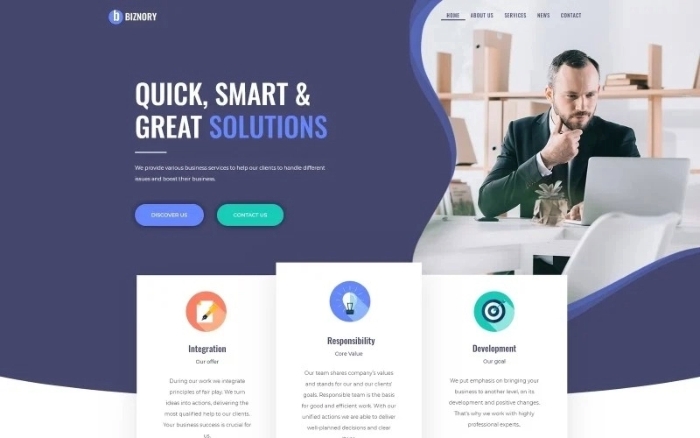 Biznory – Business WordPress Elementor Theme 1.0.1