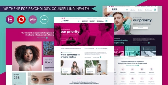 EDS – WordPress Theme for Psychology Counselling & Health 1.0.1
