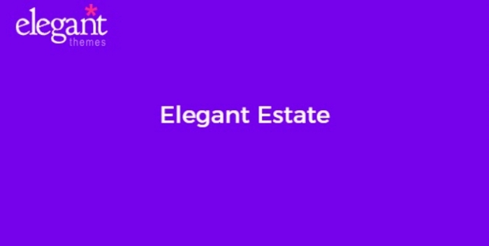 Elegant Themes Elegant Estate 5.0.14