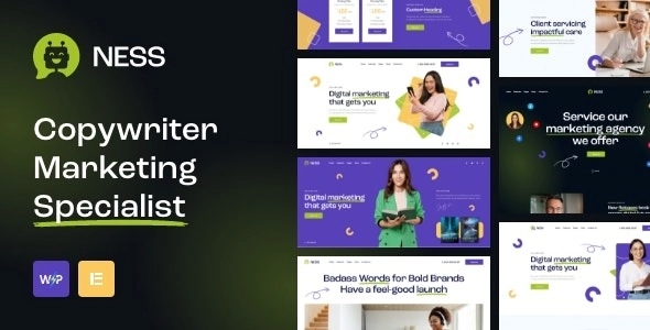Ness - Marketing Agency & SMM WordPress Theme 1.0.0