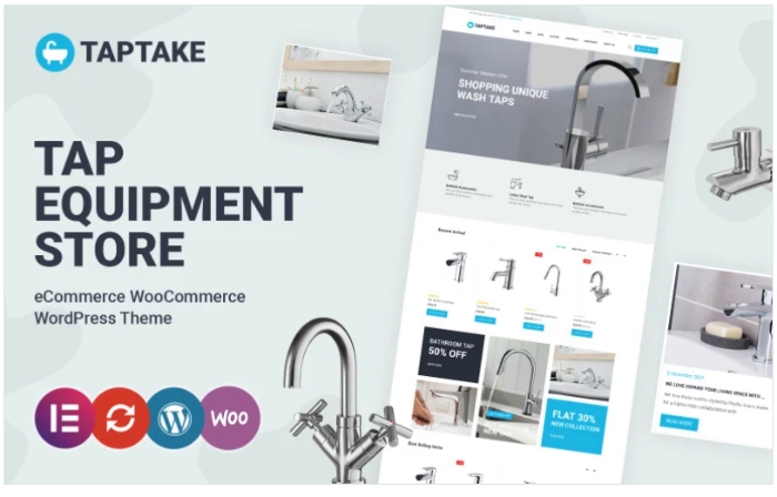 TapTake – Bathroom and Sanitary WooCommerce Theme 1.0