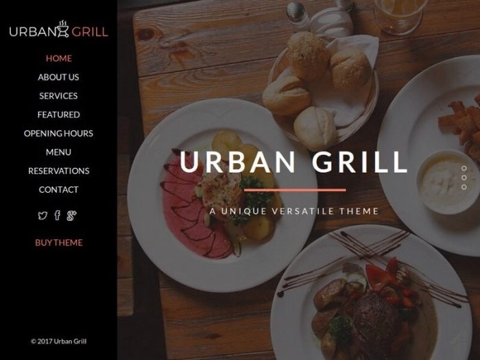CyberChimps Urban Grill WordPress Theme 1.0