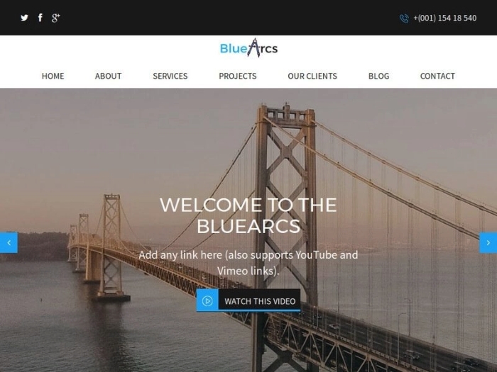 CyberChimps The BlueArcs WordPress Theme 1.4