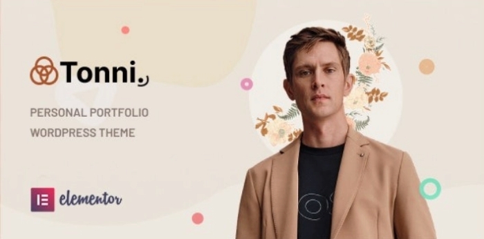 Tonni – Personal Portfolio WordPress Theme 1.0
