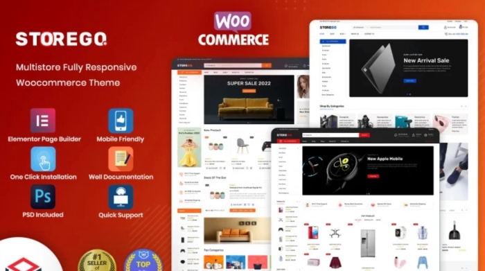 StoreGo – MultiPurpose Electronic Store WP Theme 2.0
